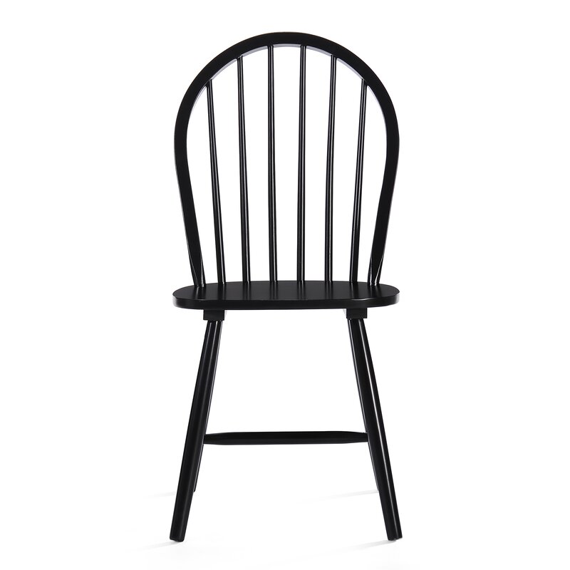 FARMHOUSE STYLE: Black Windsor Dining Chairs For Every Budget - Image via Wayfair